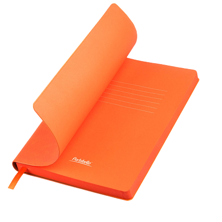 Ежедневник Latte NEW недатированный, оранжевый/оранжевый