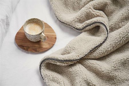 Двухслойный плед VINGA Maine из rPET GRS, 130х170 см