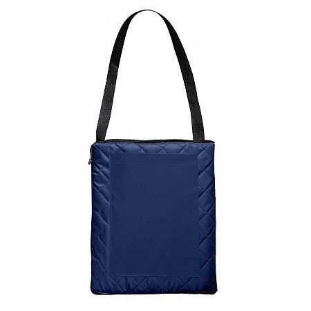 Плед для пикника "Rest"; синий; 115 х 140 см; двухсторонний материал флис 150 гр/м2+оксфорд  210 T