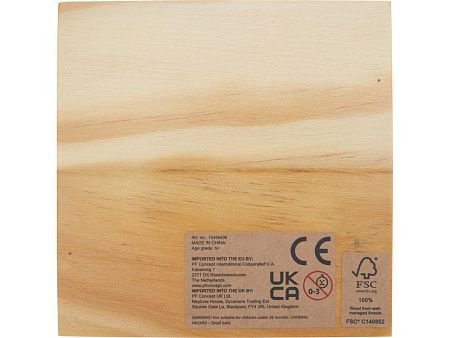 Деревянная игра в крестики-нолики «Strobus»