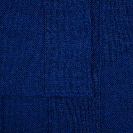 Плед Rombus, темно-синий (кобальт)