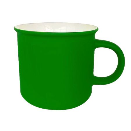 Кружка Camping, софт тач, красная