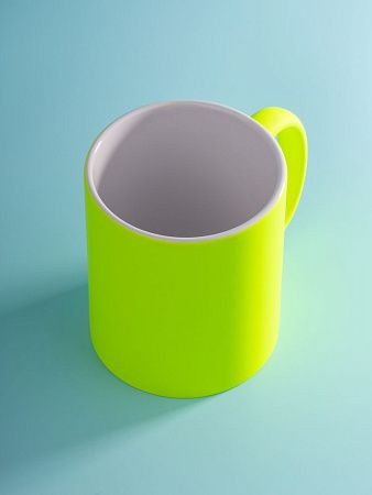 Кружка Colorido, желтый неон