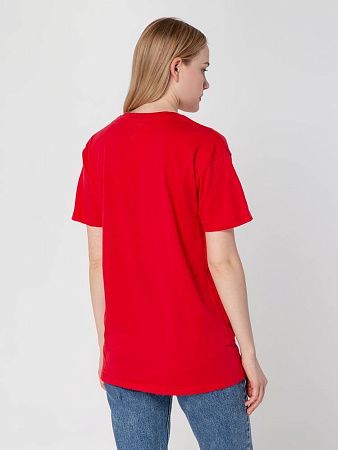 Футболка унисекс Regent 150, красная, размер XL