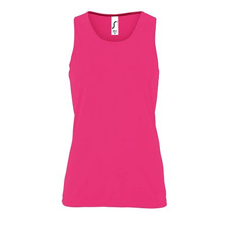 Майка женская Sporty TT Women, розовый неон, размер M