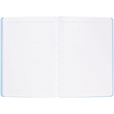 Ежедневник Flexpen Shall, недатированный, голубой