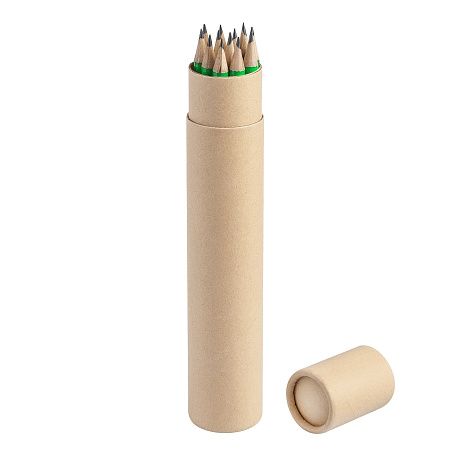 Набор FORTE с 12 карандашами зелеными WOOD COLOR