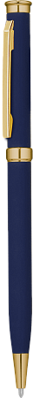 Ручка METEOR SOFT GOLD MIRROR Темно-синяя 1131.14