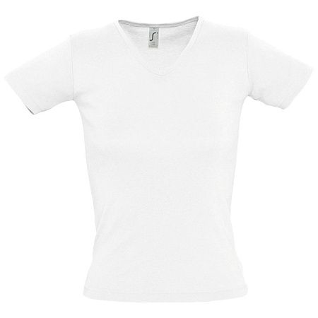 Футболка женская Lady 220 с V-образным вырезом, красная, размер L