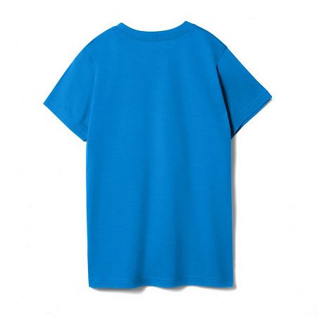 Футболка детская T-Bolka Kids, бирюзовая, размер 8 лет (118-128 см)