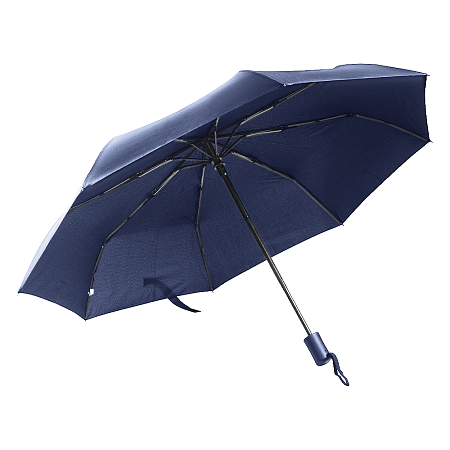 Зонт складной автоматический Forest Optimum, диаметр 108 см, 8 панелей, темно-синий