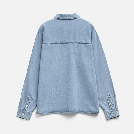 Куртка джинсовая O3, голубая, размер XS/S