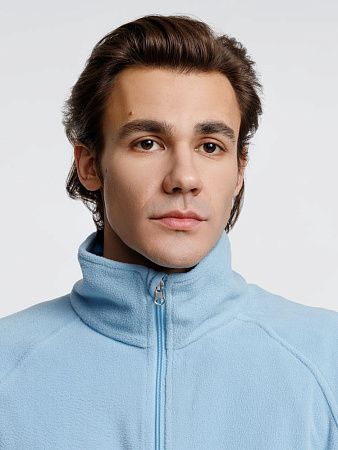 Куртка флисовая унисекс Fliska, голубая, размер XL/2XL