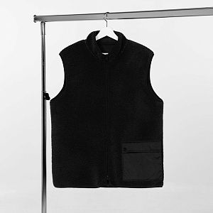 Жилет унисекс Oblako, черный, размер XL/2XL