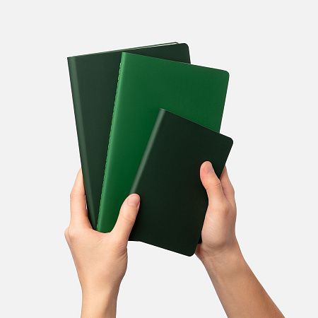 Ежедневник Спарк мини (Spark mini) A6 недатированный, зеленый