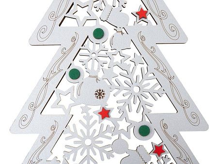 Шкатулка из фанеры в виде елки «Firytale»