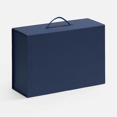 Коробка складная New Case Fold, темно-синяя
