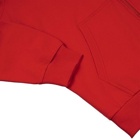 Толстовка на молнии с капюшоном Siverga 2.0, красная, размер XS