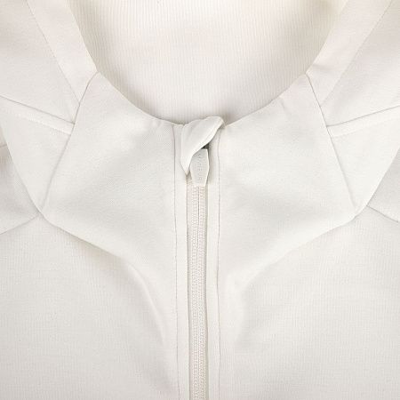 Куртка с капюшоном унисекс Begi, молочно-белая, размер S