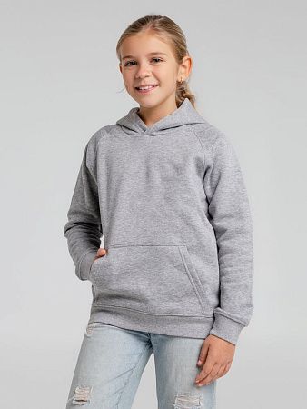 Толстовка детская Stellar Kids, серый меланж, размер 4 года (96-104 см)