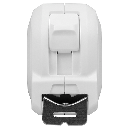 Рулетка Tools Standart, 5 метров, белая, пластиковая, с ремешком