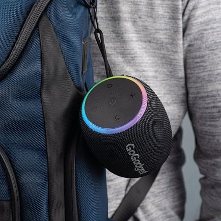 Водонепроницаемая колонка с подсветкой CityWave Pro, черная