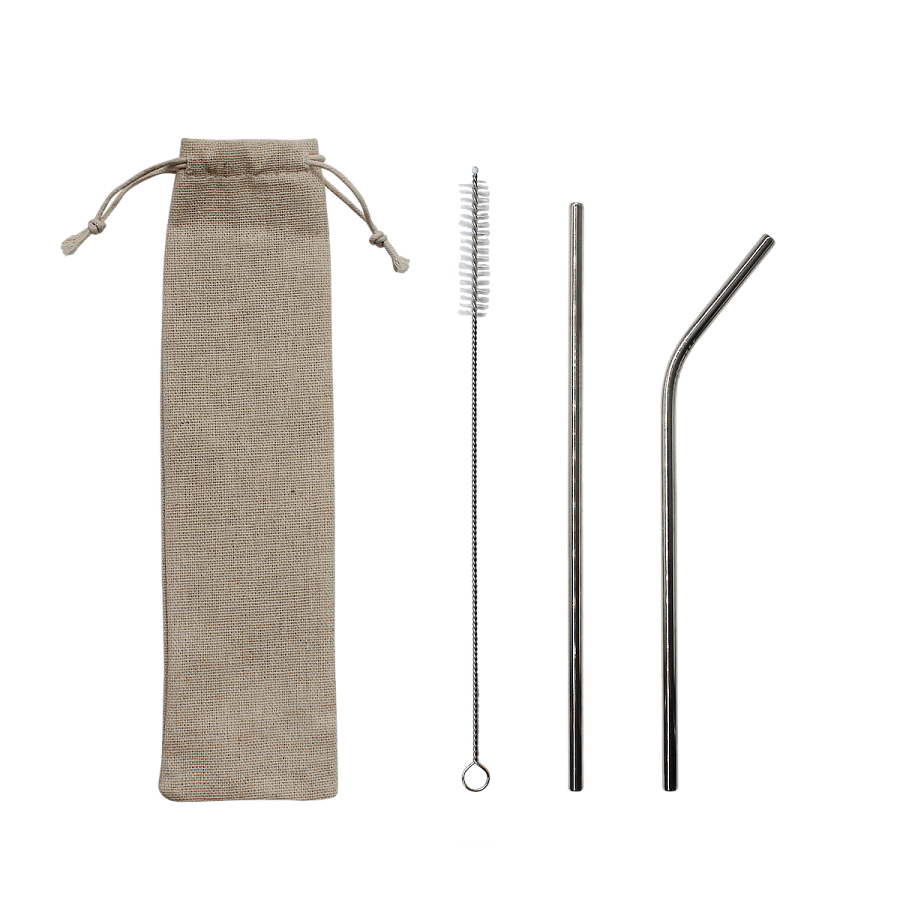 Набор многоразовых трубочек Оnlycofer white