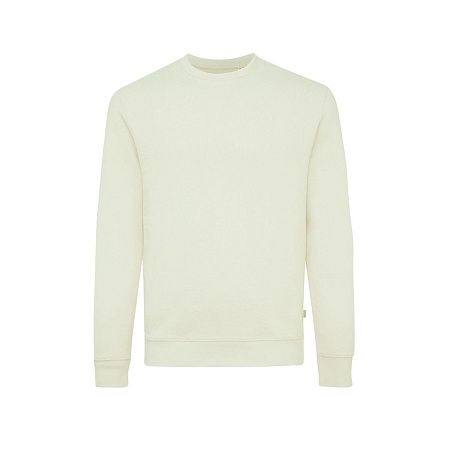 Свитшот Iqoniq Denali из переработанного неокрашенного хлопка, унисекс, 340 г/м²