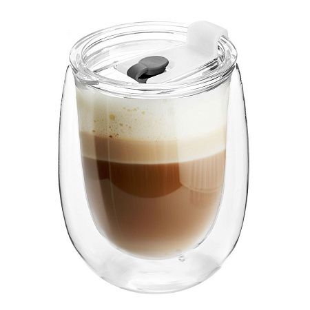 Стакан стеклянный Mango To Go, белый