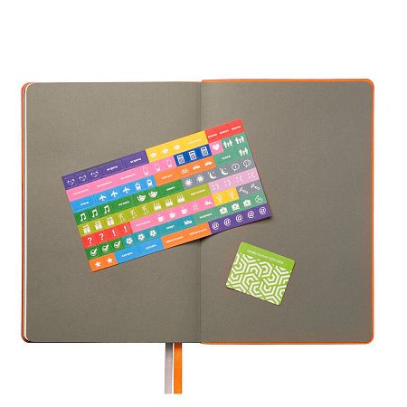 Ежедневник Твид (Tweed) недатированный, черный