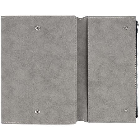 Ежедневник Grace на заказ, недатированный, серый