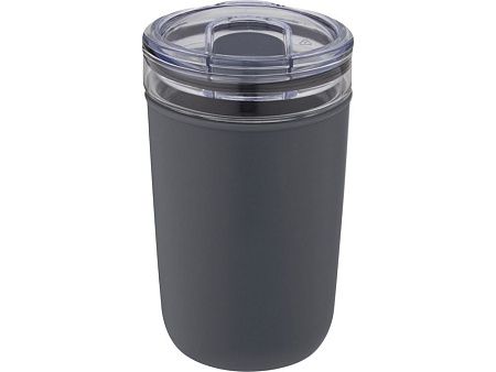 Стеклянная кружка «Bello» с внешней стенкой из переработанного пластика