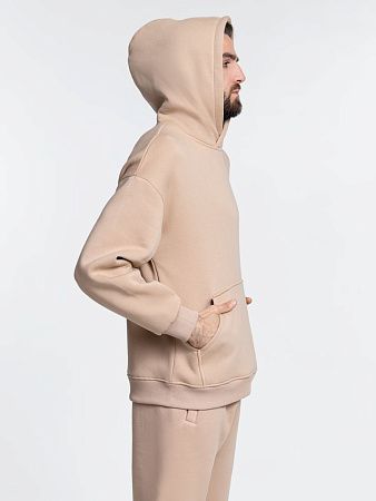 Худи Kulonga Oversize, бежевое, размер XS/S
