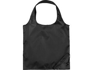 Сумка для шопинга «Packaway» из переработанного пластика, цвет: черный