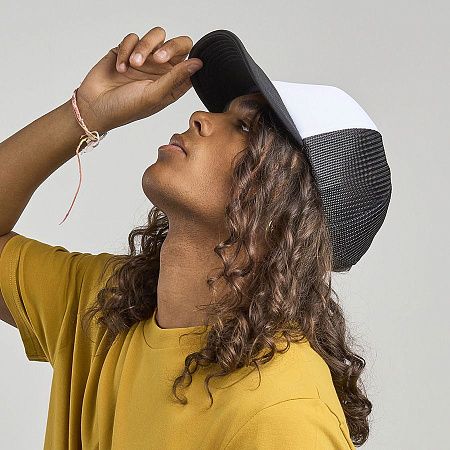 Бейсболка RAPPER-S, 5 клиньев, пластиковая застёжка