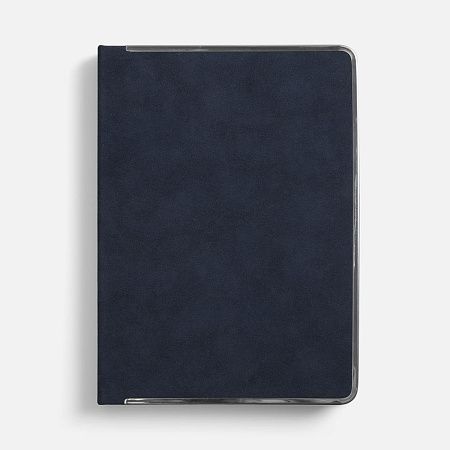 Ежедневник Metal Frame на заказ, датированный, синий