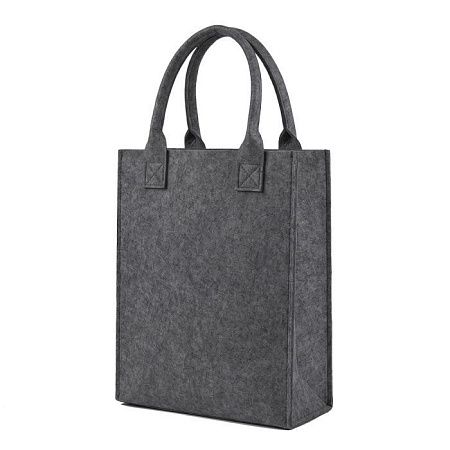 Сумка-шопер 202, Тёмный меланж,  (60/1)  (26 см*36 см/ONE SIZE)