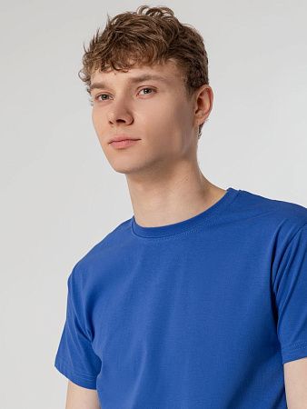 Футболка унисекс T-Bolka 160, ярко-синяя, размер XS