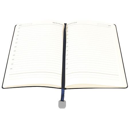 Ежедневник A5 недатированный Farfalla в мягком переплёте, синий 																														