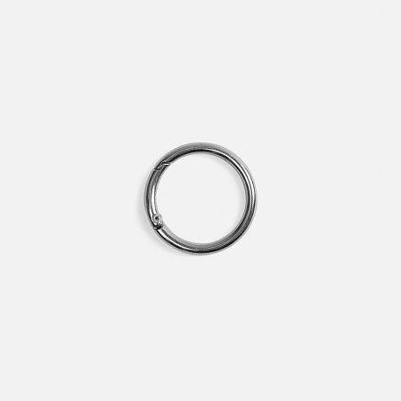 Карабин-кольцо Claus, L, серебристый