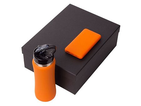 Подарочный набор «COLOR IT» с бутылкой для воды и повербанком 