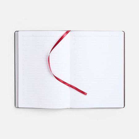 Ежедневник Nebraska Flex, недатированный, бордовый с золотистым