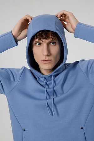 Худи унисекс Begi, синее, размер M