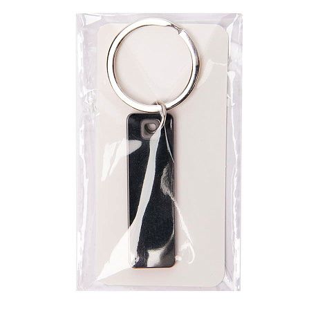 Брелок TONER STICK; 5,28 x 1,6 x 0,42 см; серый; металл/пластик