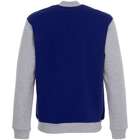 Бомбер College, ярко-синий, размер XS v2