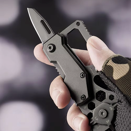 Брелок-/мультитул Tools Hamilton, черный