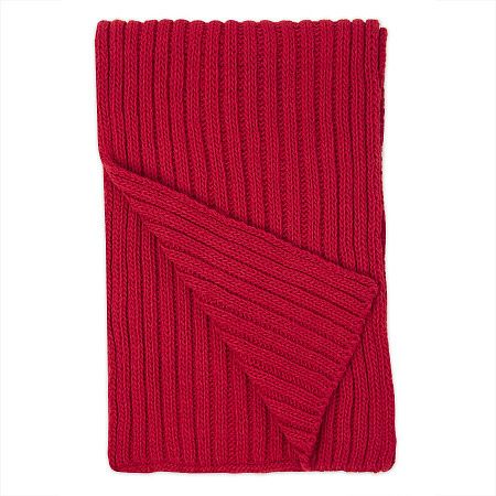 Шарф вязаный НАСВЯЗИ© шерсть/акрил