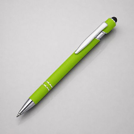 Ручка-стилус металлическая шариковая «Sway» soft-touch