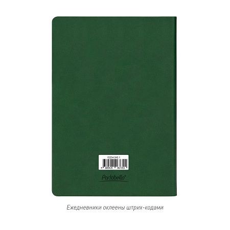 Ежедневник Латте (Latte NEW) недатированный, зеленый/лимонный (без упаковки, без стикера)