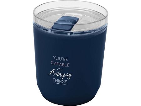 Кружка из переработанного пластика «Hudson» с двойными стенками